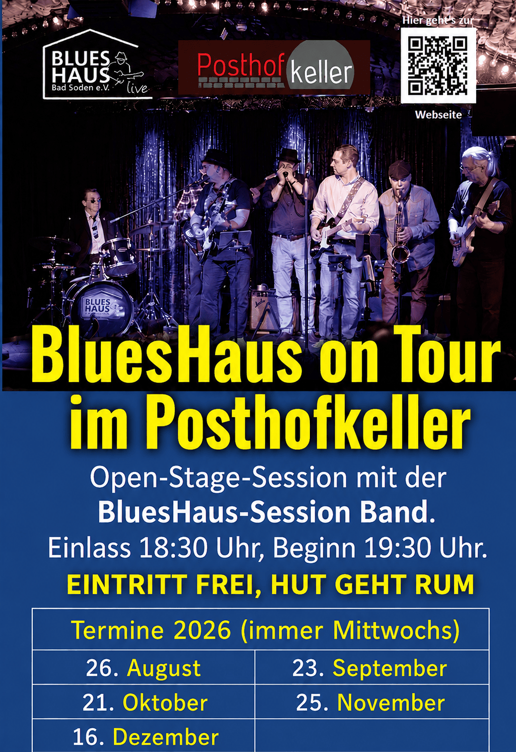 BluesHausBand on Tour