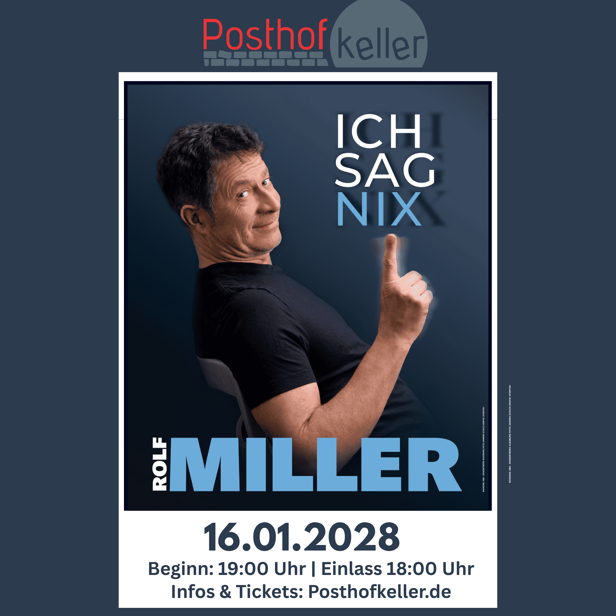 Rolf Miller „Ich sag nix“